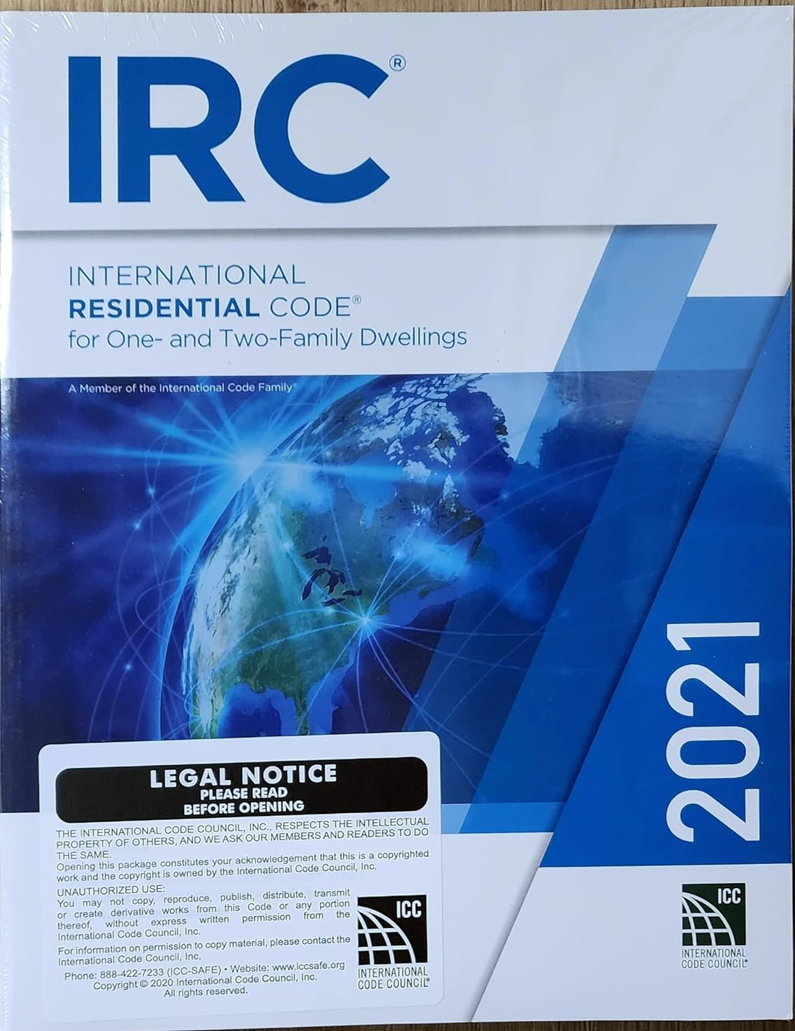 2021 International Residential Code (IRC Code Book): ISBN 9781609839574 ...