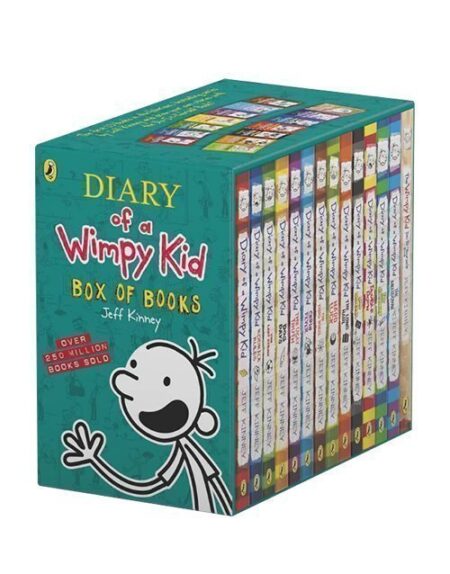 Diary of a Wimpy Kid Box of Books (1-13) Paperback