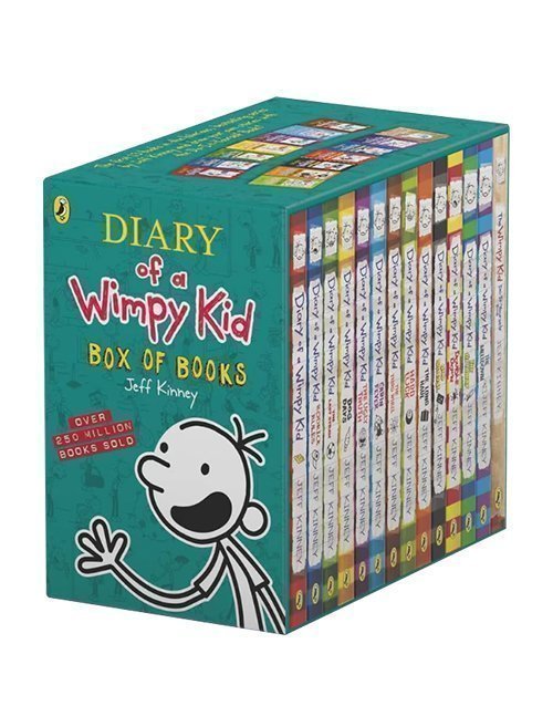 Diary of a Wimpy Kid Box of Books (1-13) Paperback