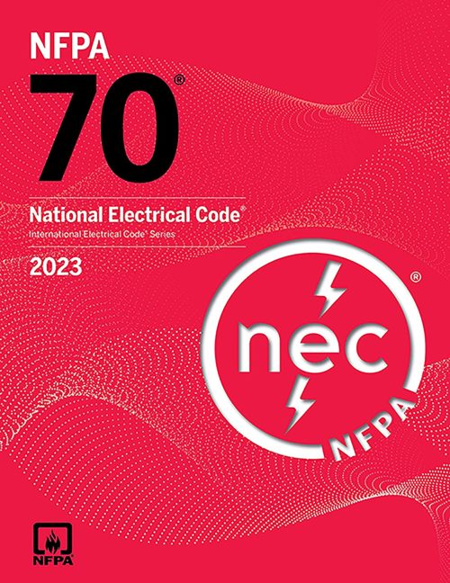 NFPA 70, National Electrical Code, 2023 Edition Paperback